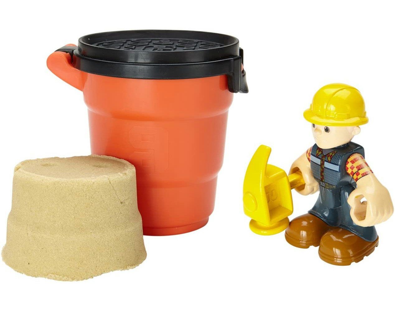 Actionfigur - Bob der und Baumeister Sand mit Spielfigur Fisher-Price® Eimer