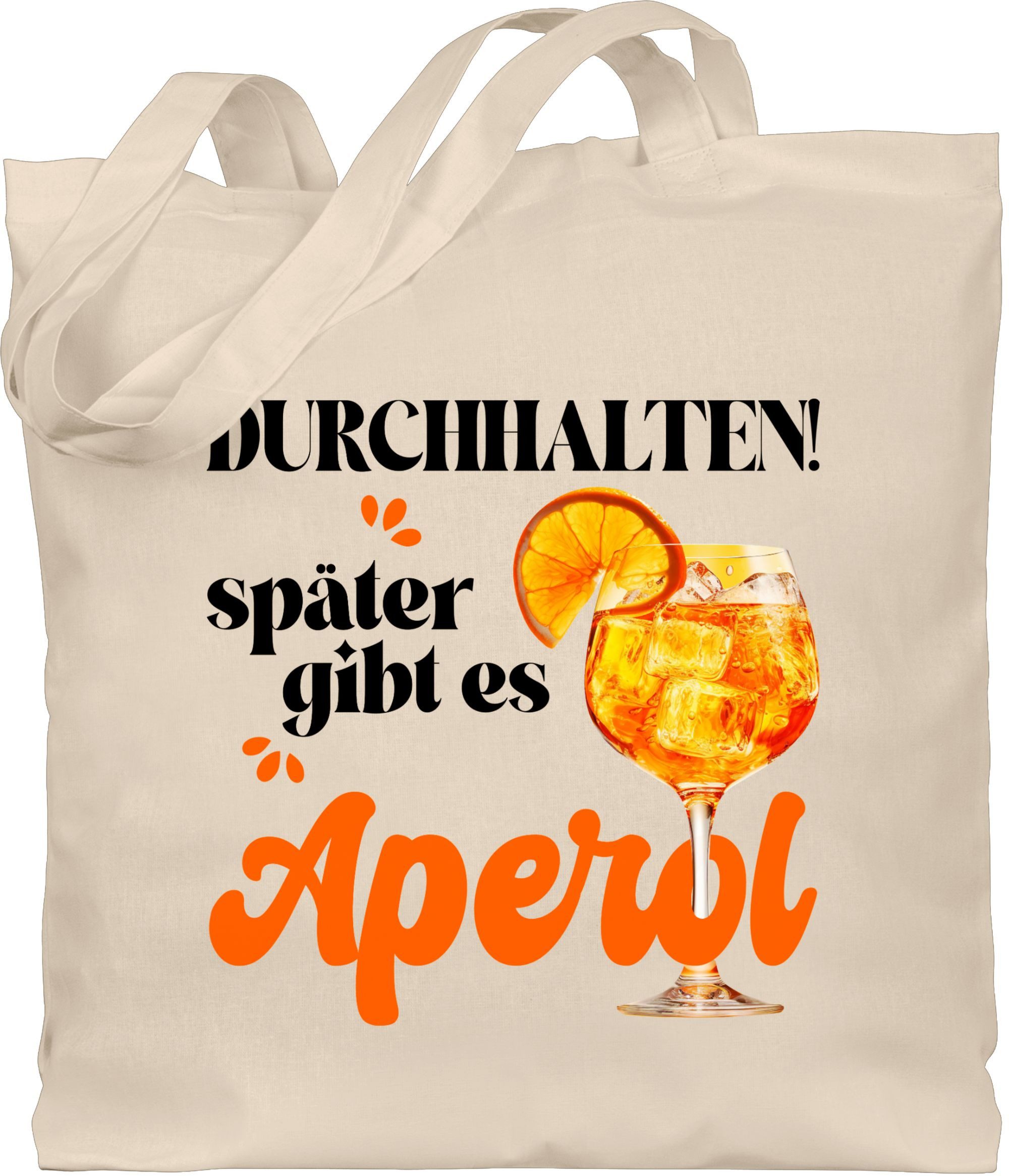 Umhängetasche Durchhalten später gibt es Aperol, Witziges Geschenk für Frauen, Ape