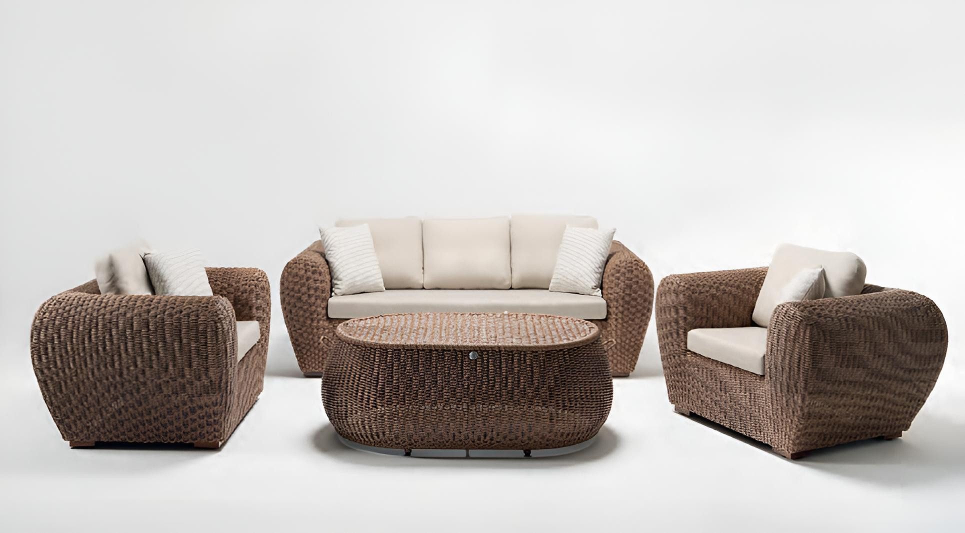 JVmoebel Couchtisch Couchtisch Modern Couchtisch Braun Couchtisch Gartenmöbel Tisch, Made in Europa