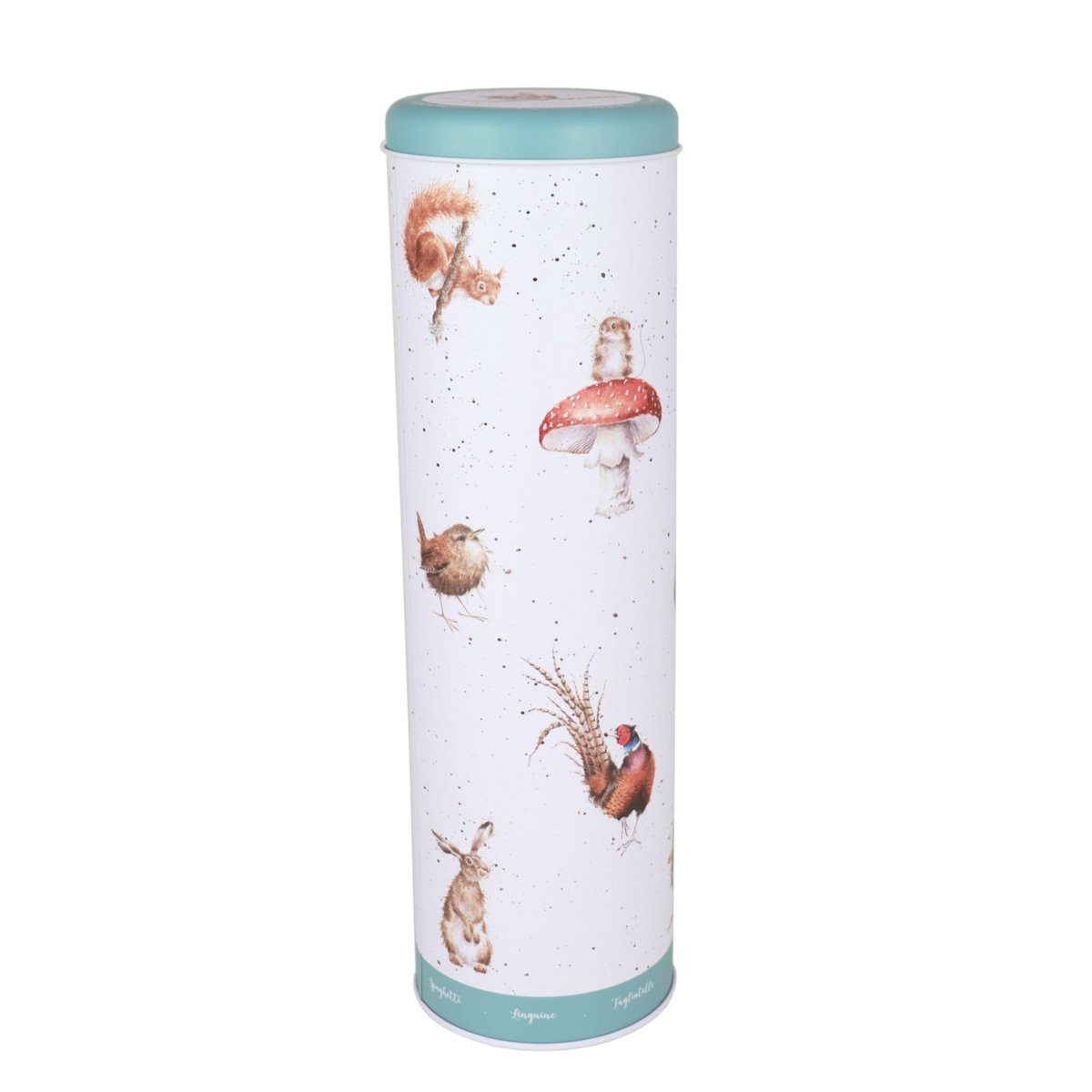 Wrendale Vorratsdose Wrendale Designs Spaghetti Dose Country Tiere, Weißblech, (Stück), Design von Hannah Dale