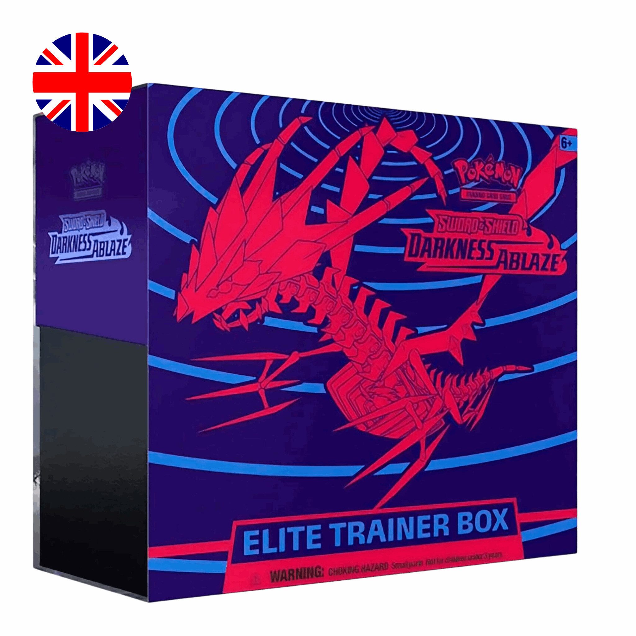 POKÉMON Sammelkarte Pokémon Sword & Shield Darkness Ablaze Elite Trainer Box Englisch