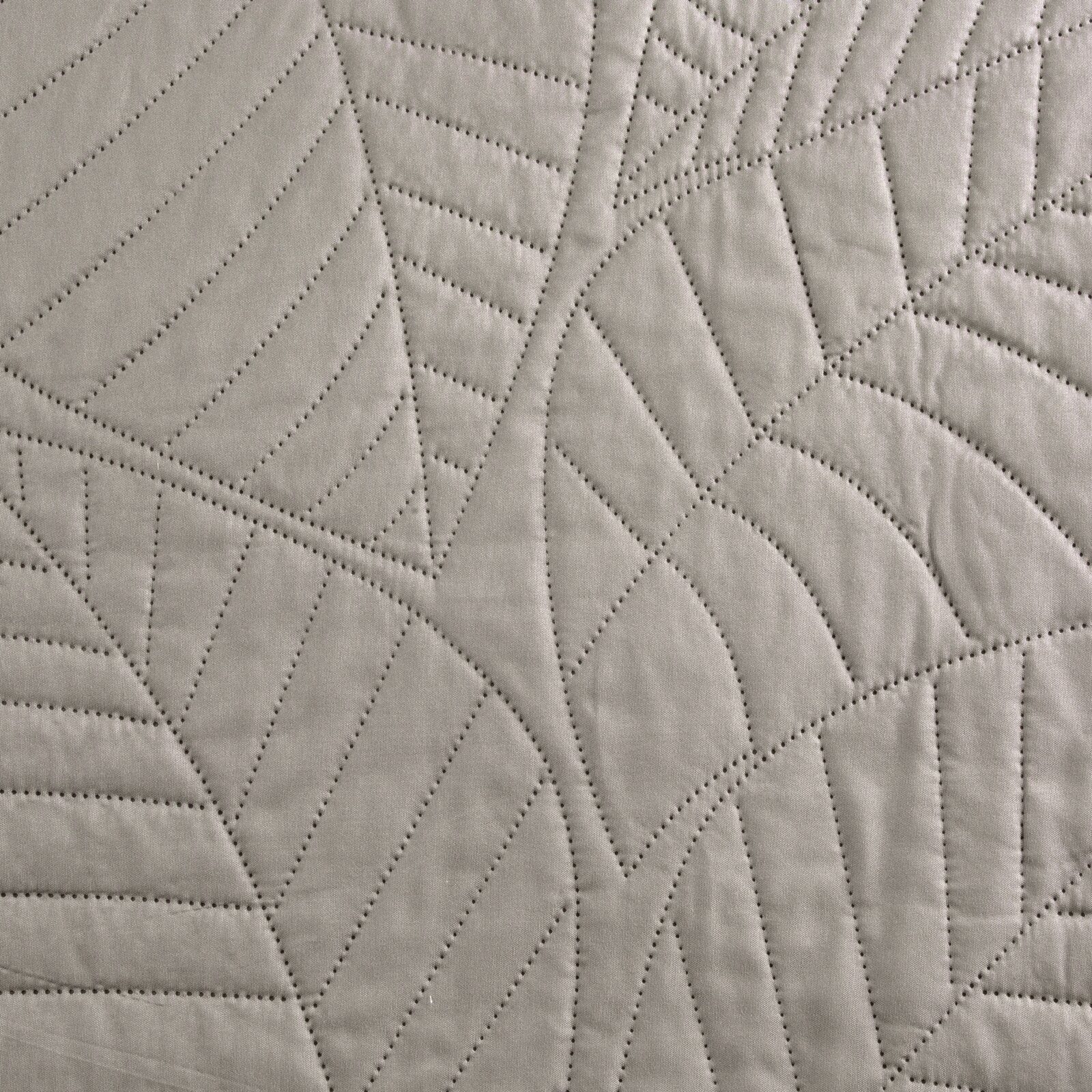 Design91 Tagesdecke BONI/6, Steppung Blätter Muster, günstig online kaufen