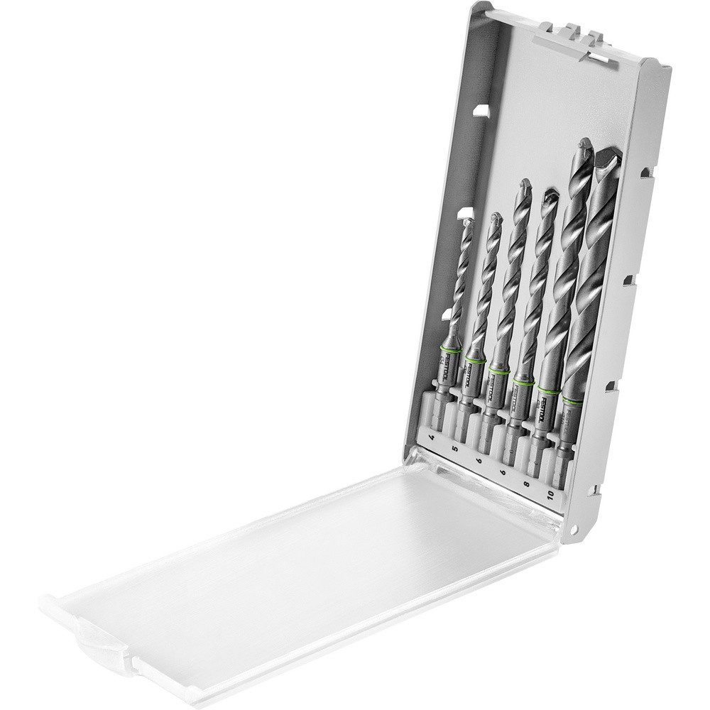 FESTOOL Bohrer- und Bitset Festool 577397 BKS SYS3 D4-10 CE/S Bohrer-Set 4 mm, 5 mm, 6 mm, 8 mm