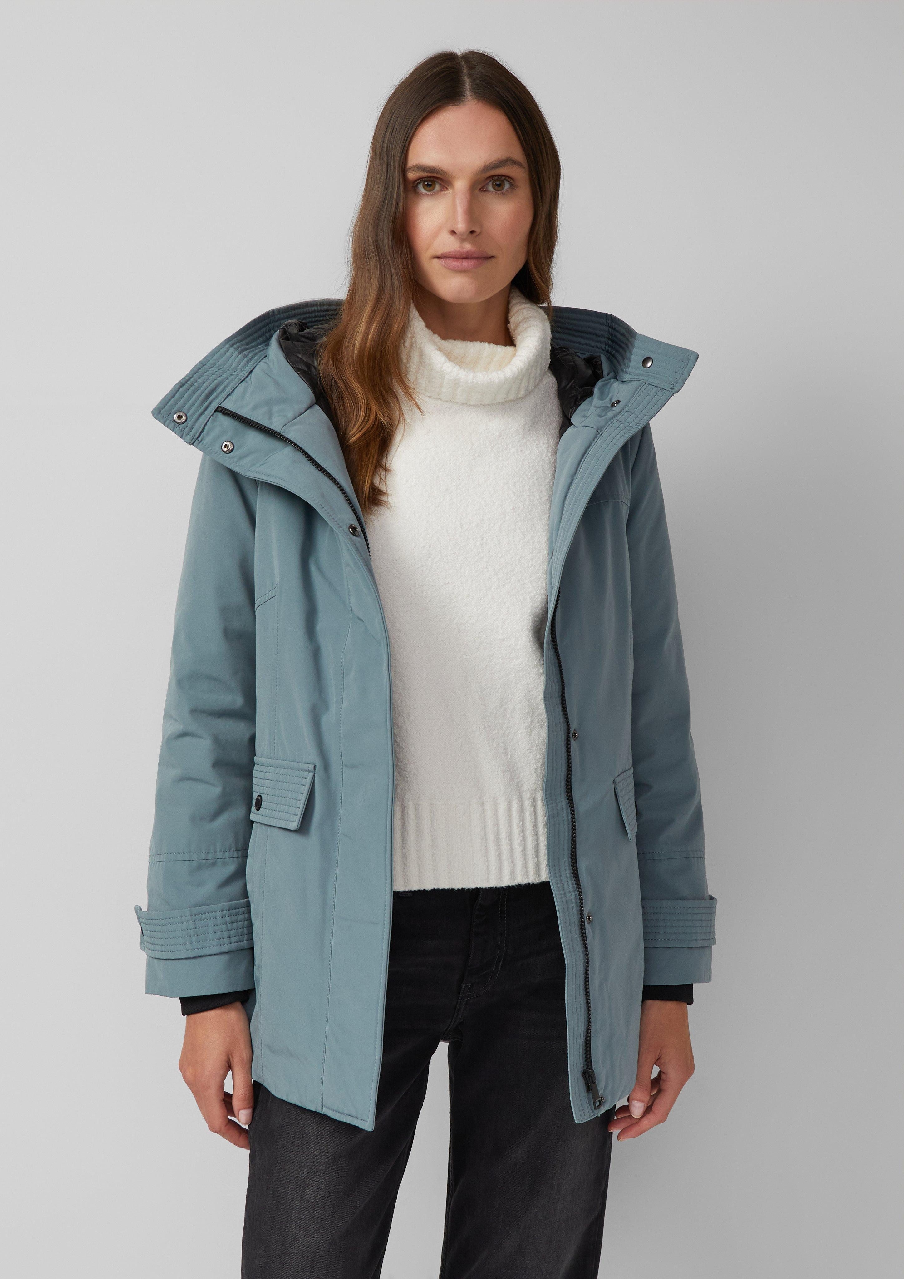 s.Oliver Funktionsjacke Wasserabweisender Parka mit Eingrifftaschen günstig online kaufen