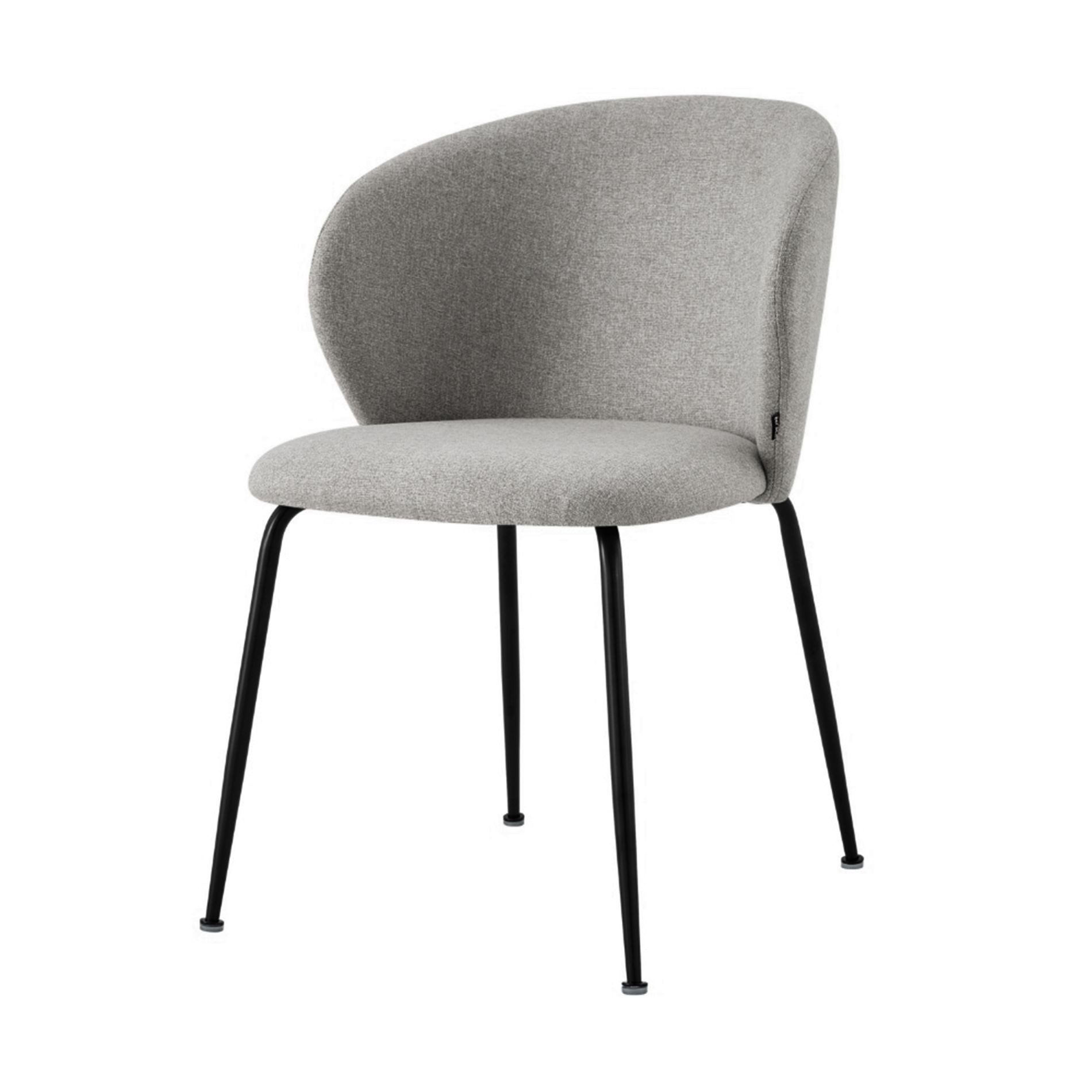 Selsey Polsterstuhl MEALIZE, mit wasserabweisendem Stoff, auf schwarzen Met günstig online kaufen