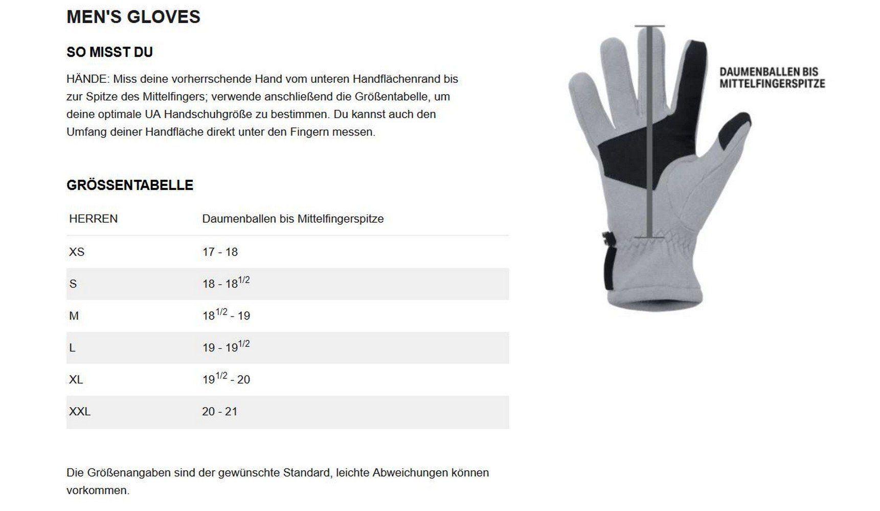 Under Armour® Golfhandschuhe Golfhandschuh UA Medal