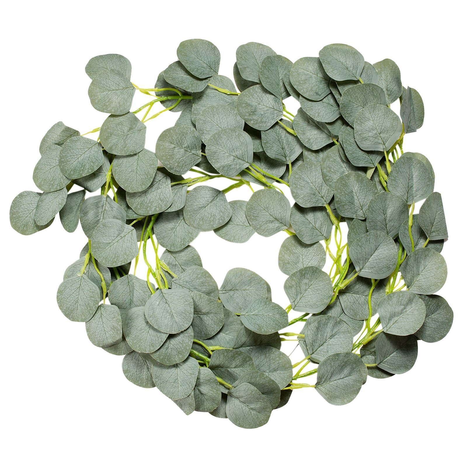 Kunstgirlande EUKALYPTUS, IDIMEX, Höhe 4 cm, Girlande mit künstlichen Eukal günstig online kaufen