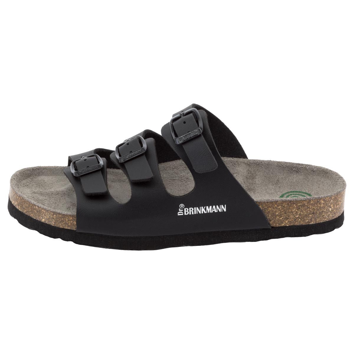 Dr. Brinkmann Novelda Pantolette Pantoletten - Ergonomisch gepolstertes Fußbett, Verstellbare Riemen