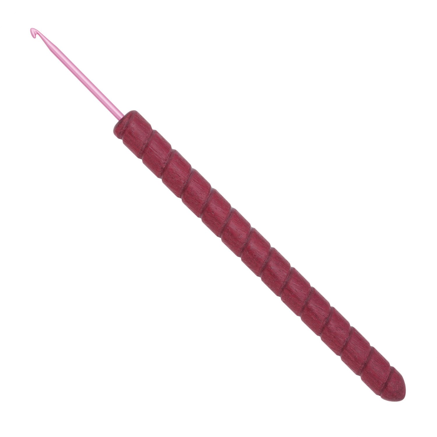 addi Häkelnadeln addiUnicorn Purpleheart Häkelnadel 2,0 - 6,0 mm aus Amarantholz, 16 cm Häkelnadel in Größen von 2,0 bis 6,0 mm