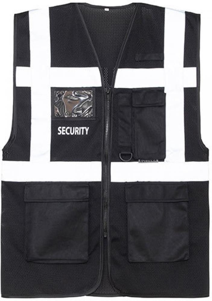 korntex Warnweste Multifunktionale Mesh Warnweste für Security günstig online kaufen