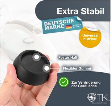 toolmate® Vibrationsdämpfer 12er Schwingungsdämpfer / Vibrationsdämpfer - Antivibration Gummifüße, (12-St)