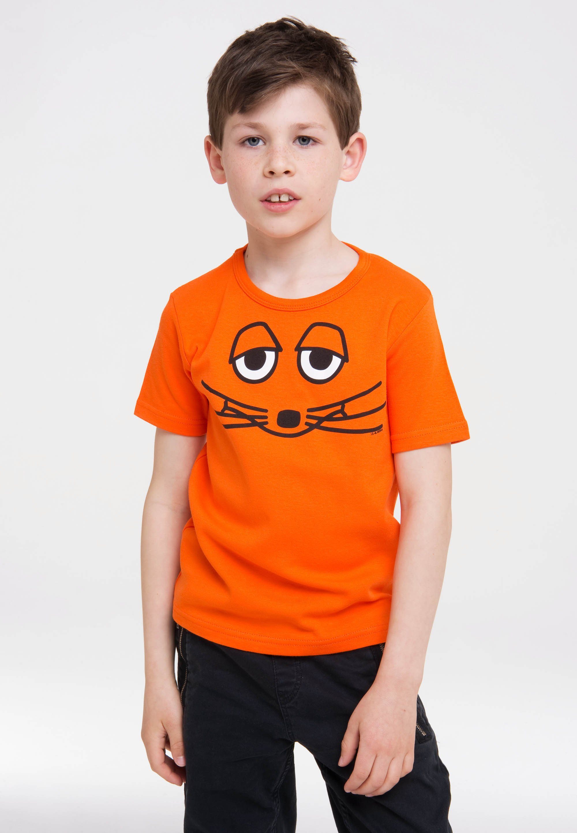 LOGOSHIRT T-Shirt Sendung mit der Maus mit niedlichem Print