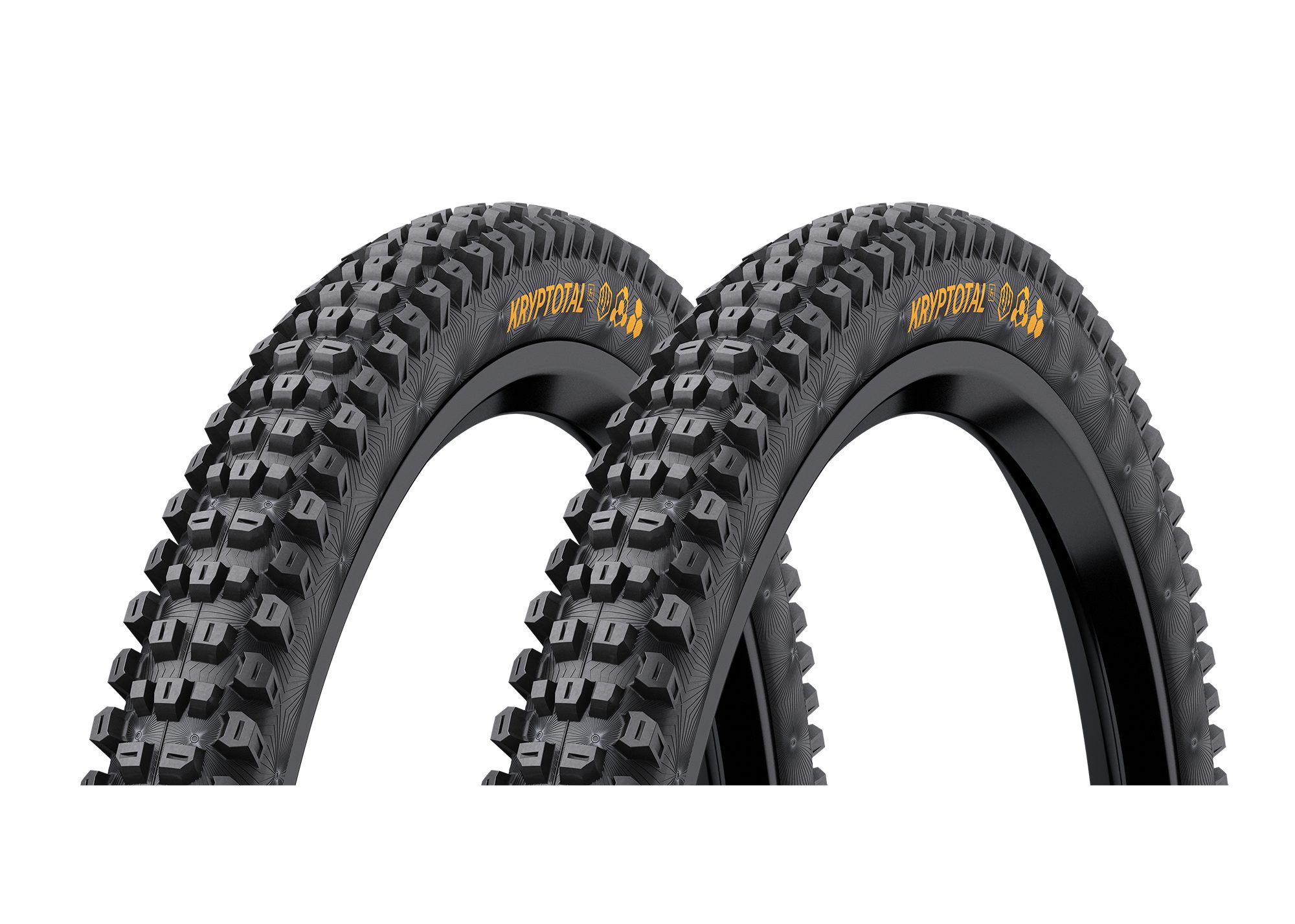 Fahrradreifen 2x Continental Kryptotal-F Enduro 60-622 Soft TLR Falt Reifen 29x2.40
