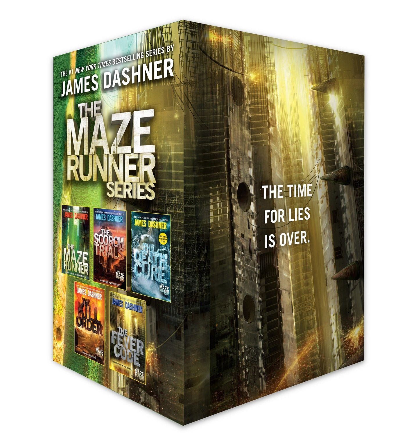 Belletristik The Maze Runner Series Complete Collection Boxed Set The Fever Code - James Dashner