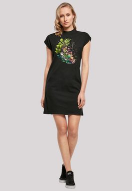 F4NT4STIC Shirtkleid Blüten Baum Kleid Print