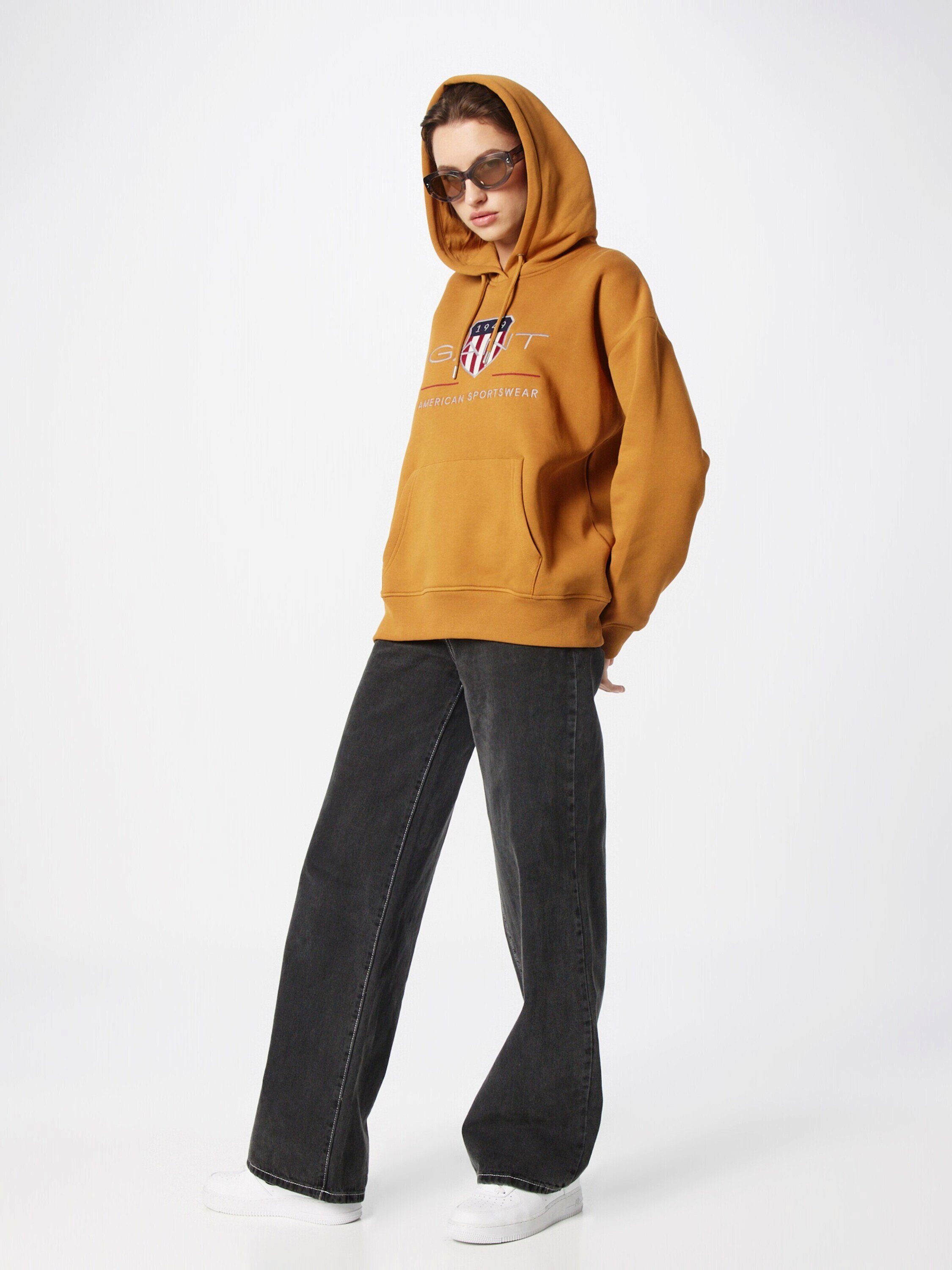 Gant Sweatshirt (1-tlg) Stickerei
