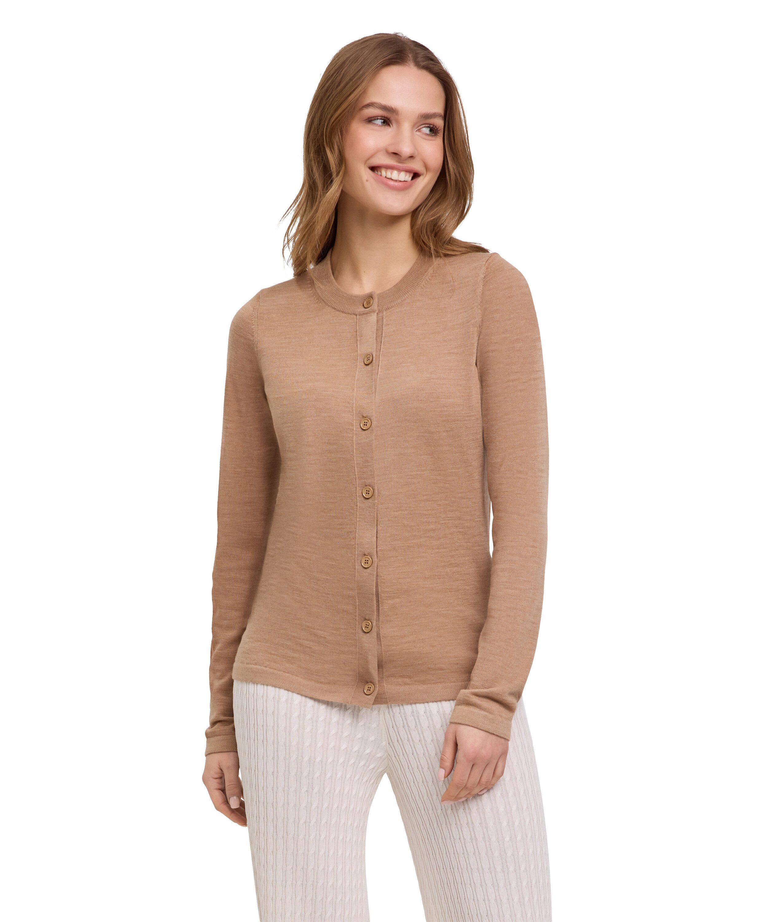 FALKE Strickjacke Pure Merino Wool (1-tlg)