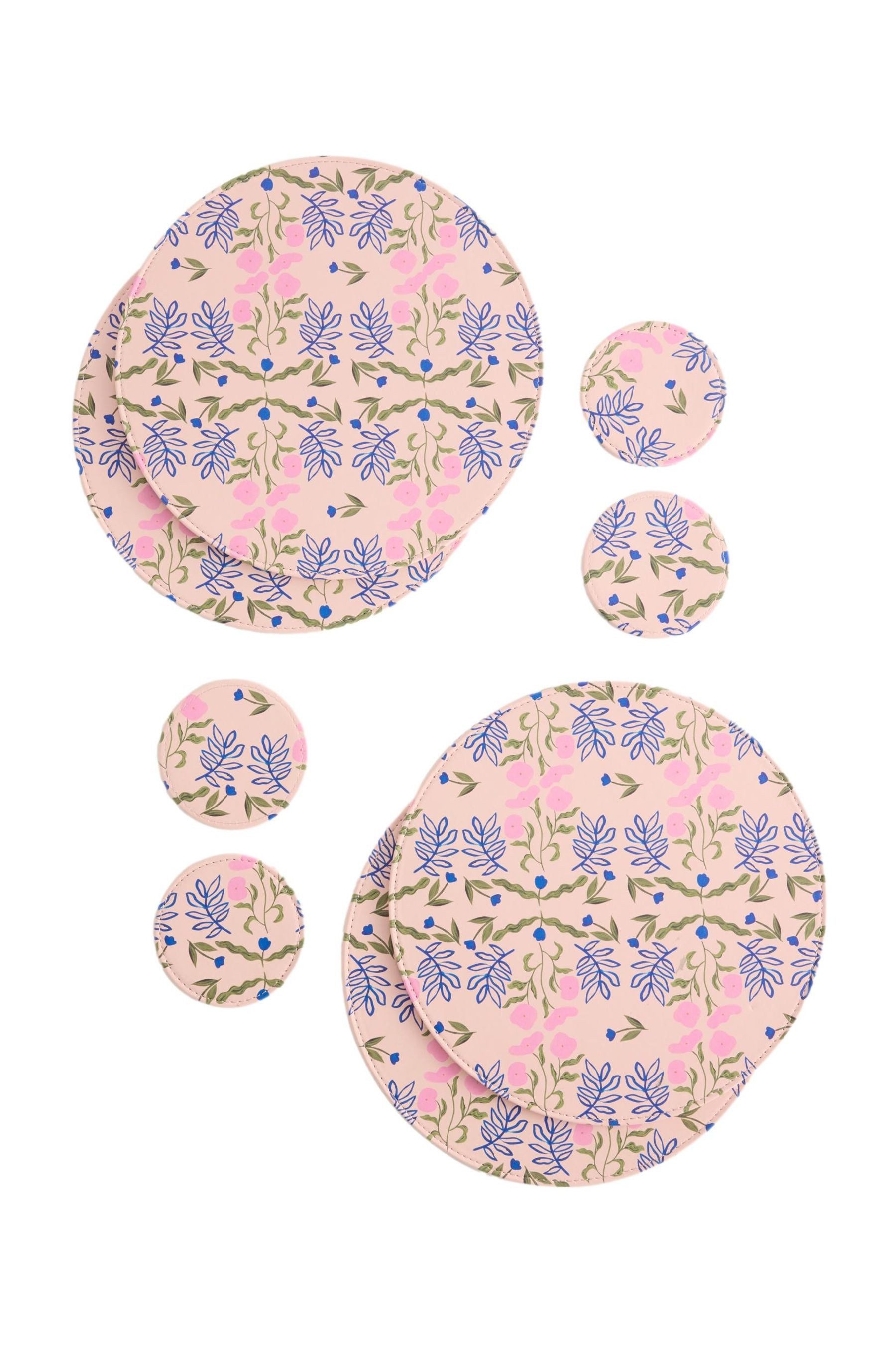 Next Platzset Platzsets und Untersetzer aus Kunstleder, 4er-Set, (1-St)