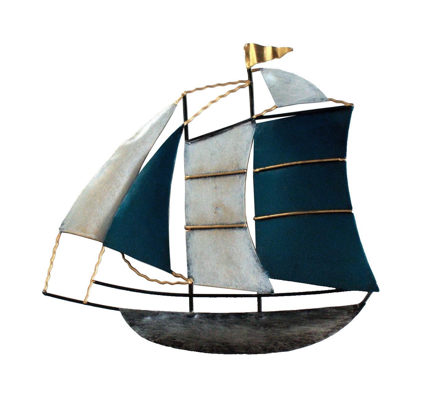 Kaufhaus le petit Wanddekoobjekt Wanddeko Schiff Segelboot Segel Boot Marit günstig online kaufen