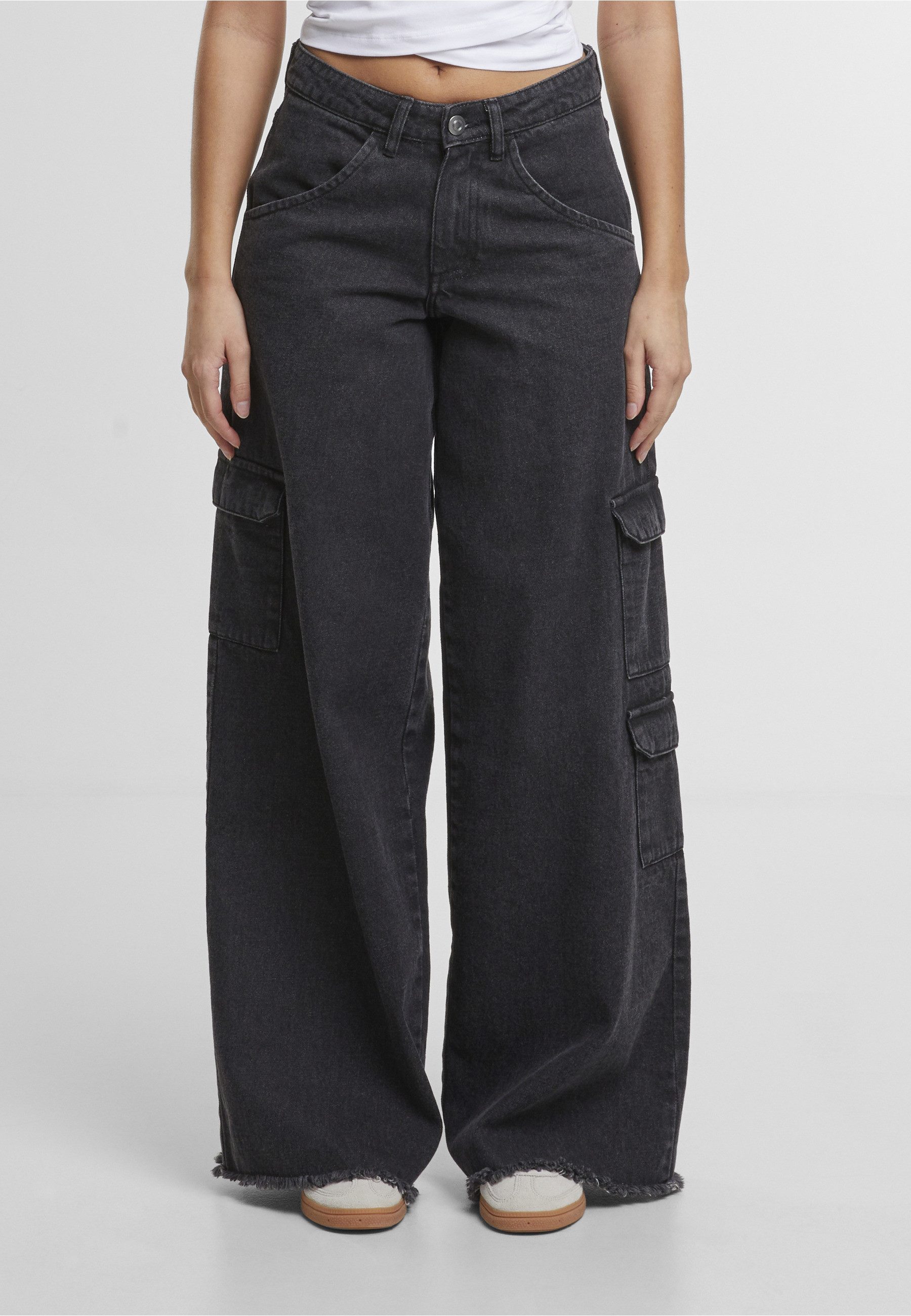 URBAN CLASSICS T-Shirt Urban Classics Ladies Cropped Wrapped Top (1-tlg)