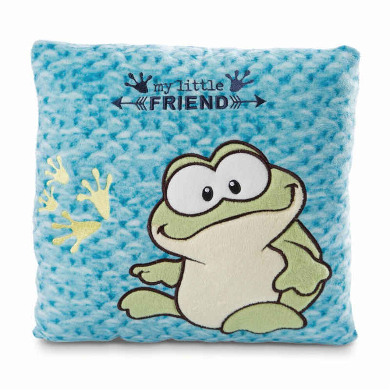 Nici Dekokissen Classic Bär Green Frosch 25 x 25 cm