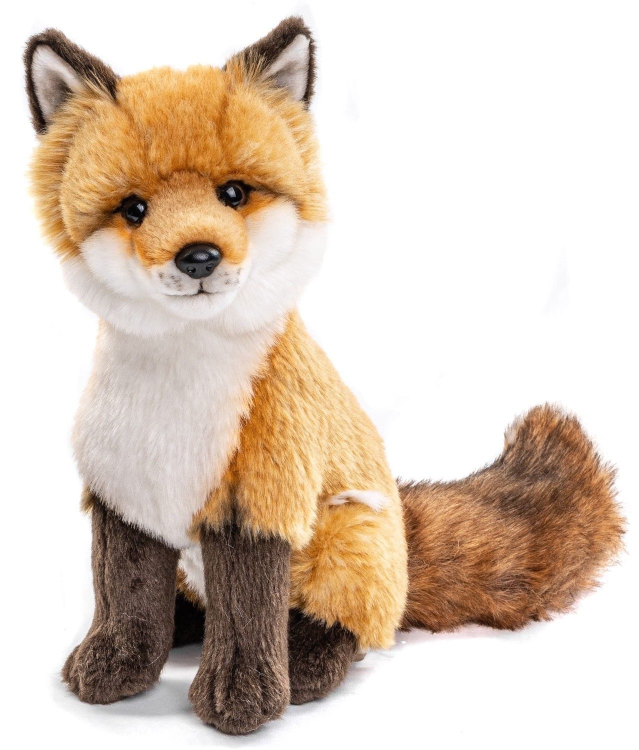 Teddys Rothenburg Kuscheltier Fuchs sitzend rotbraun/weiß 27 cm Plüschfuchs günstig online kaufen