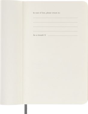MOLESKINE Notizbuch, Smart A6, liniert, Weicher Einband