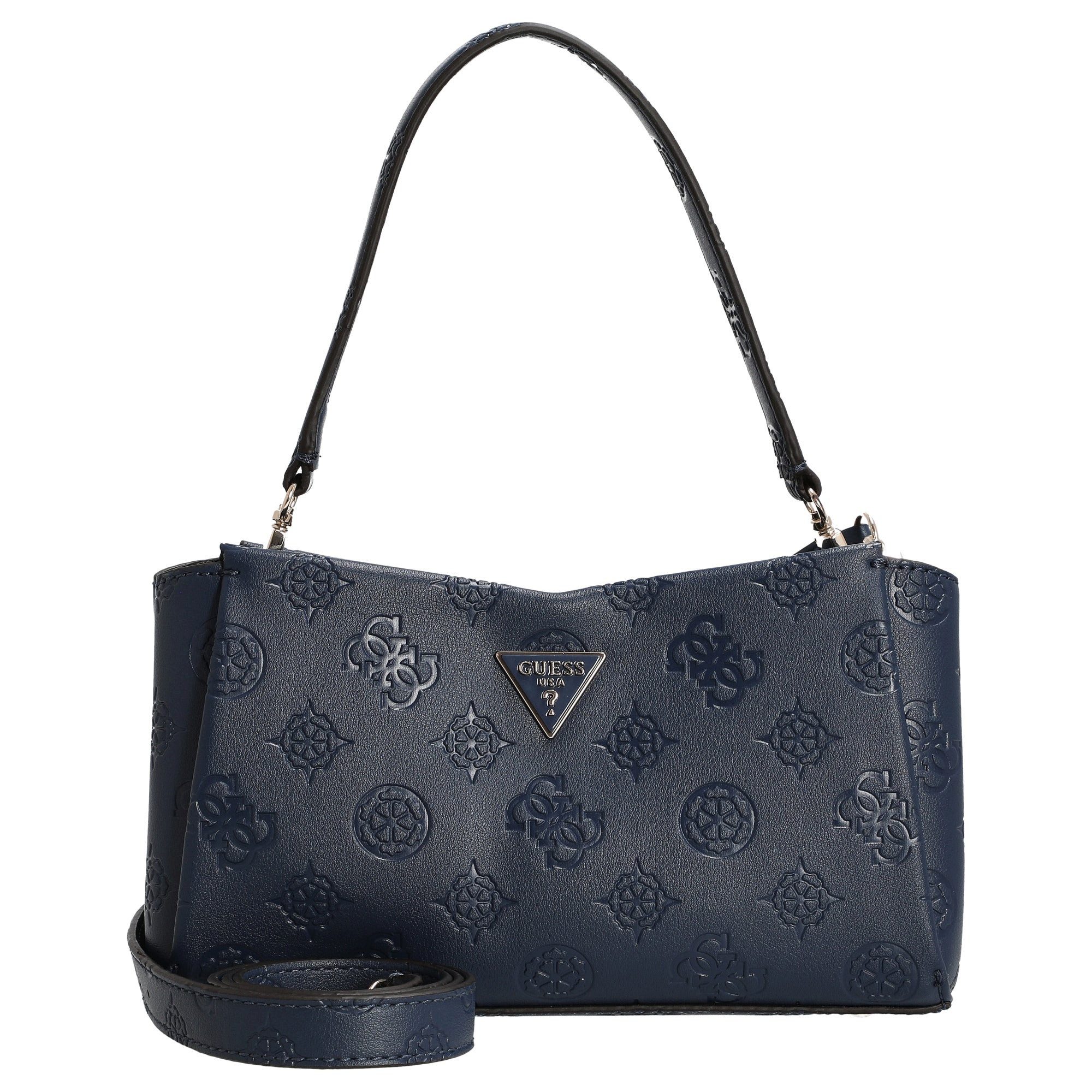 Guess Umhängetasche Tisha Crossbody - Schultertasche (midnight logo)