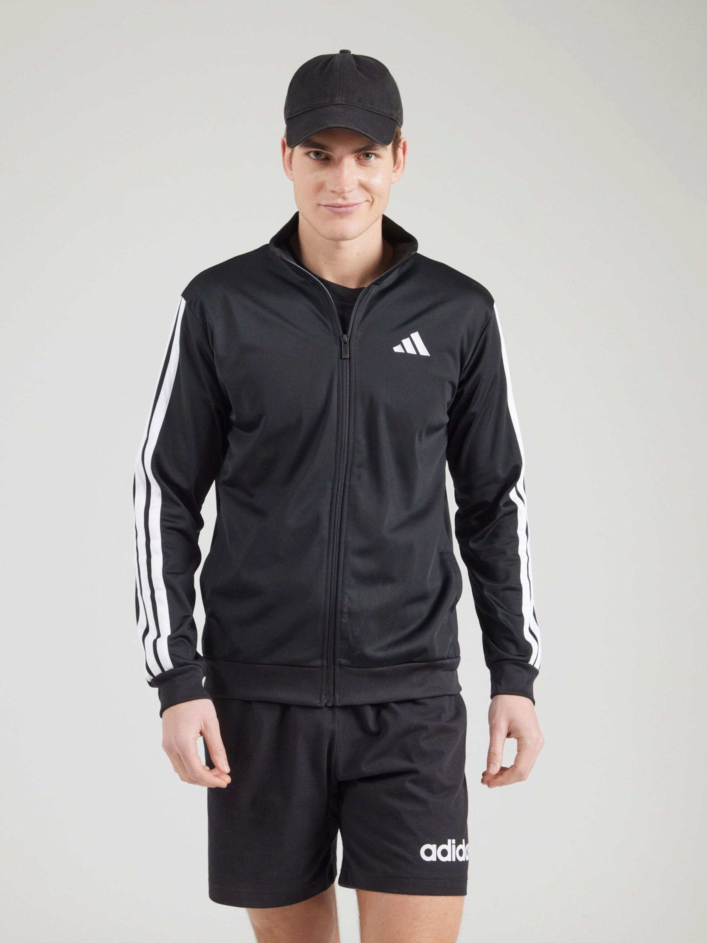 adidas Sportswear Trainingsjacke (1-St) Seitenstreifen