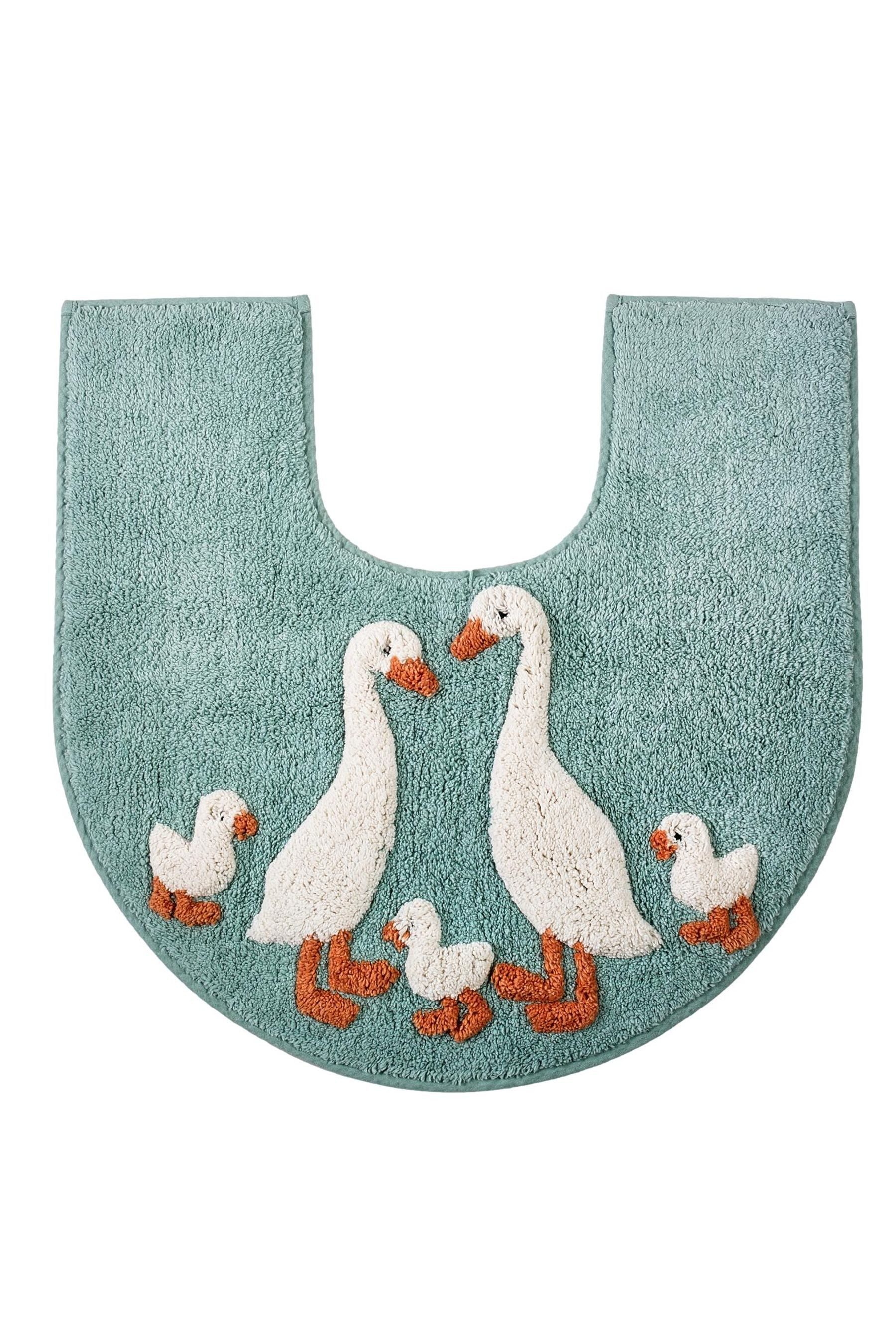 Next Badematte Goose And Friends Toilettenvorleger, Höhe 50 mm, Baumwolle