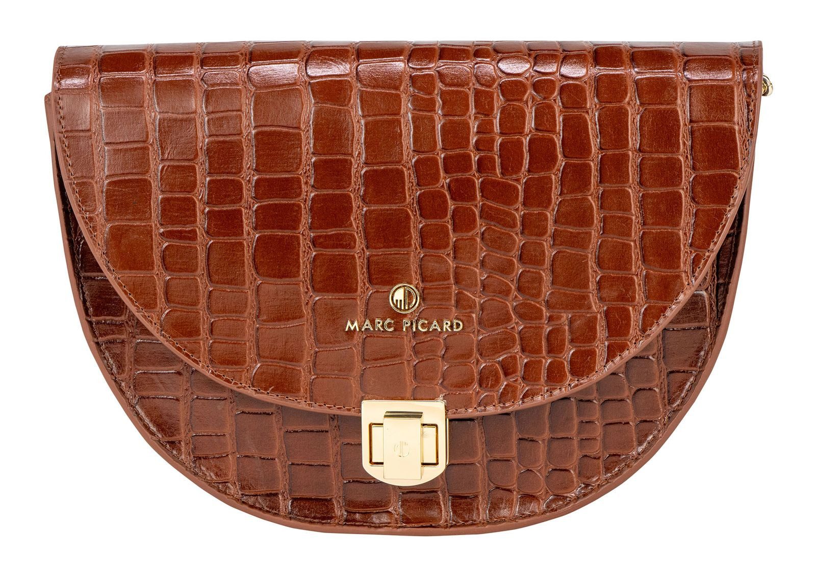 Marc Picard Schultertasche Shoulder Bag Moon, aus echtem Rindsleder