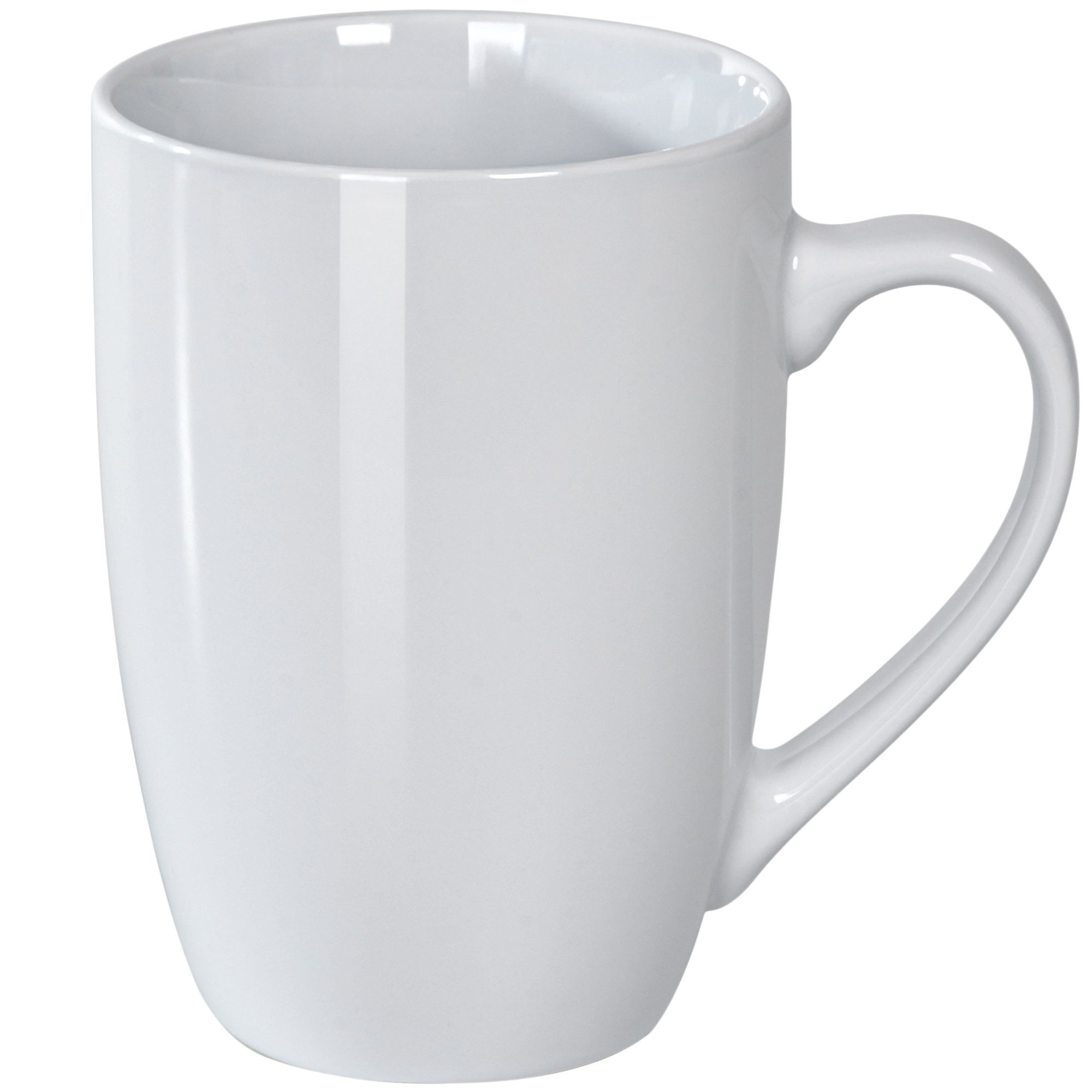 KONZEPT Becher Große Kaffeebecher 500ml (2er-Set) – Becher aus hochwertigem Porzellan, 2-tlg., stilvoll für Kaffee, Tee & Heißgetränke