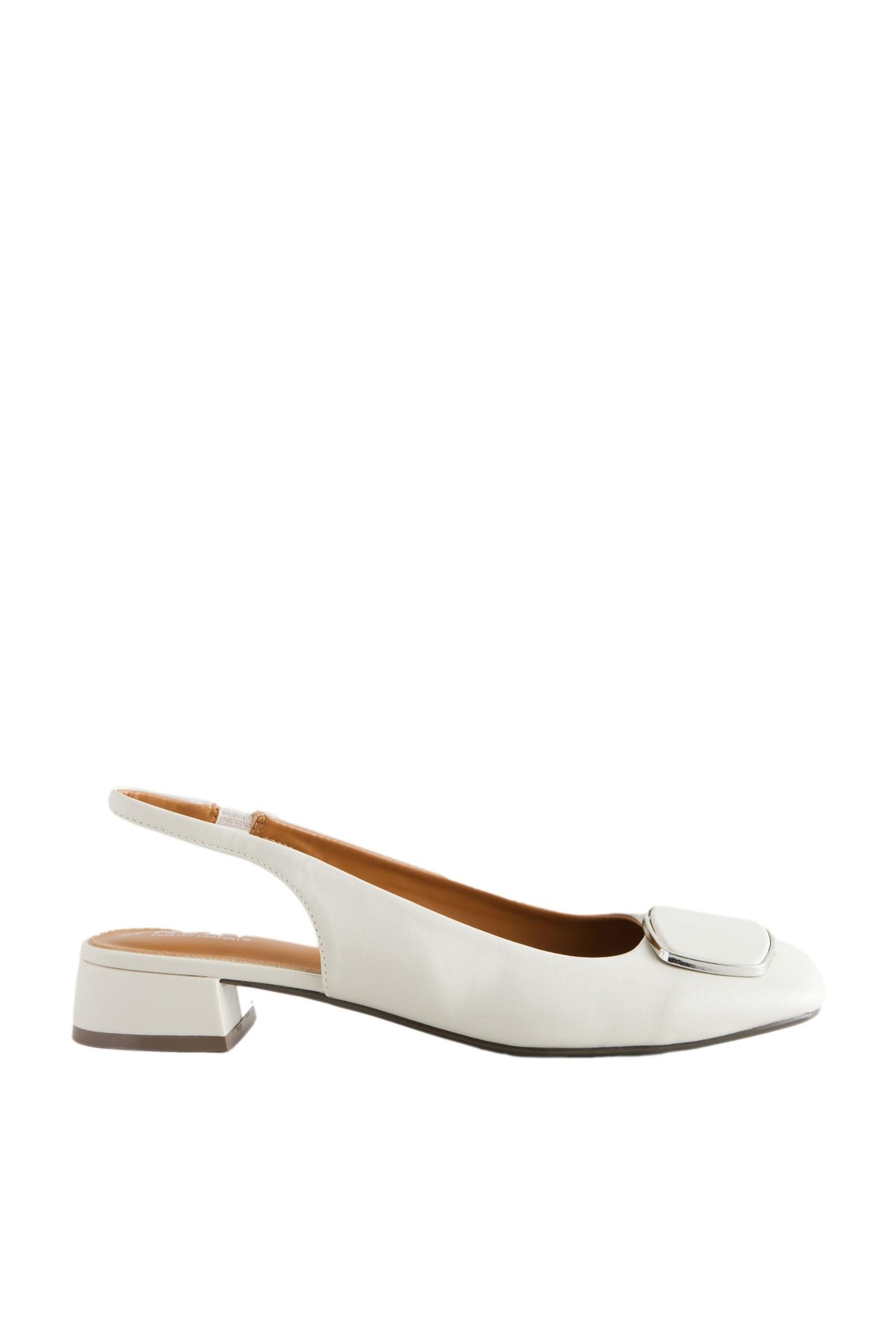 Next Forever Comfort® eckige Slingbacks mit Beschlag Slingsandale (1-tlg)