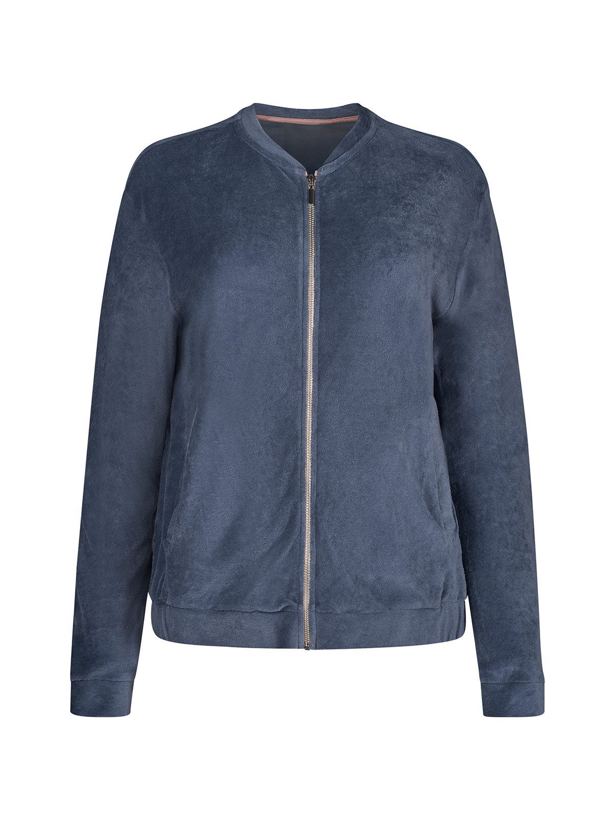 HUBER Trainingsjacke Damen Lounge Jacke hautnah Night Basic Selection (Stück, 1-St) -