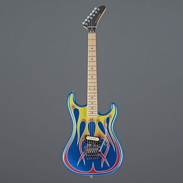 Kramer Guitars E-Gitarre, E-Gitarren, ST-Modelle, Baretta Custom Graphics "Hot Rod" V2 - E-Gitarre