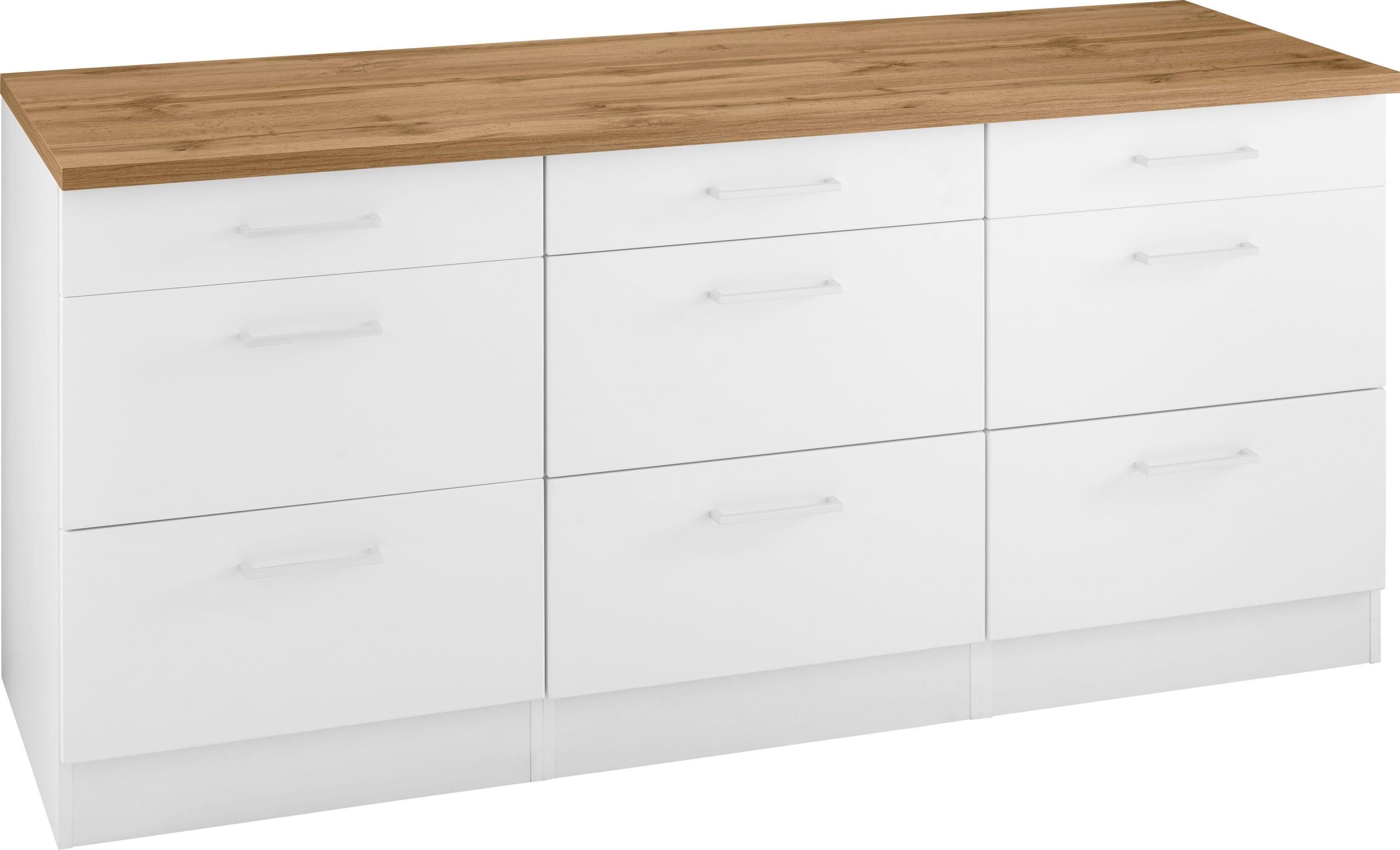 KOCHSTATION Unterschrank KS-Kehl Breite 180 cm