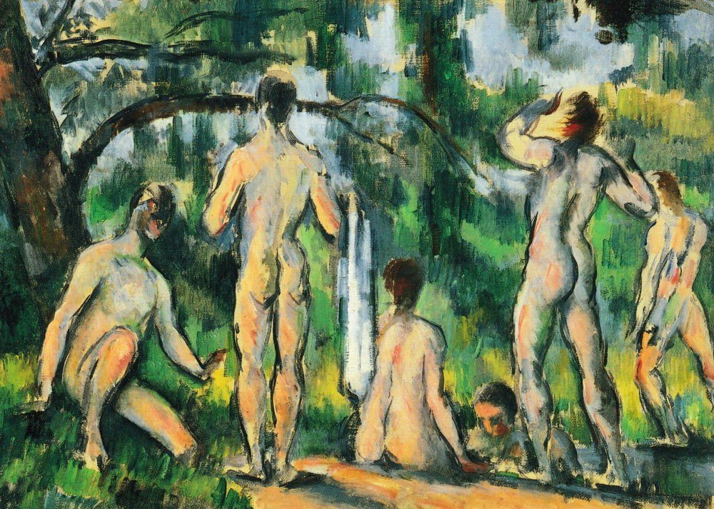 Paul Postkarte Cézanne Kunstkarten-Komplett-Set