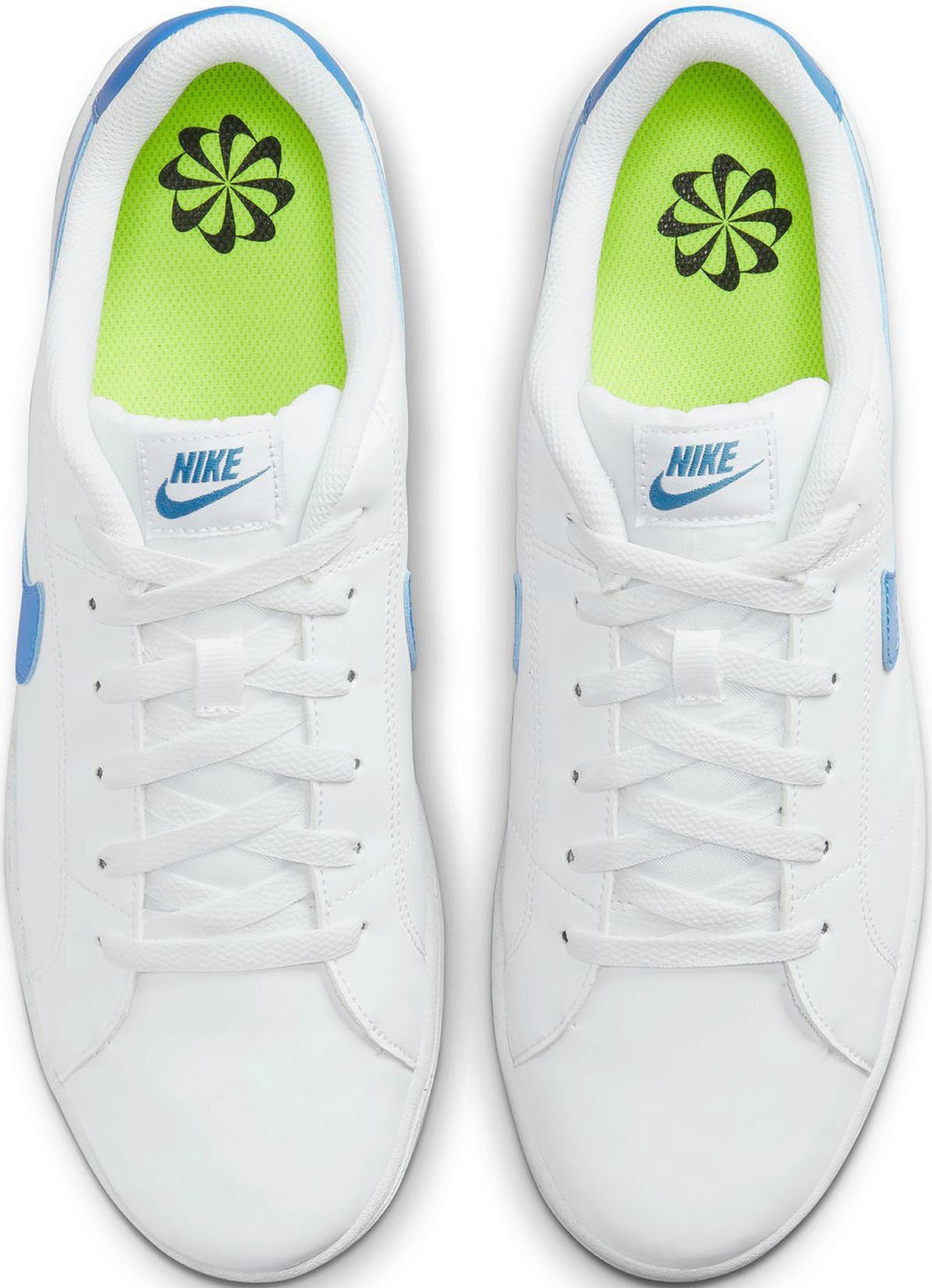 Nike Sportswear COURT ROYALE Sneaker NEXT WHITE-LT-PHOTO-BLUE 2 NATURE