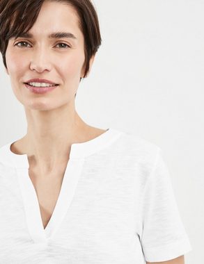 GERRY WEBER Kurzarmshirt Kurzarmshirt mit Tunika-Ausschnitt