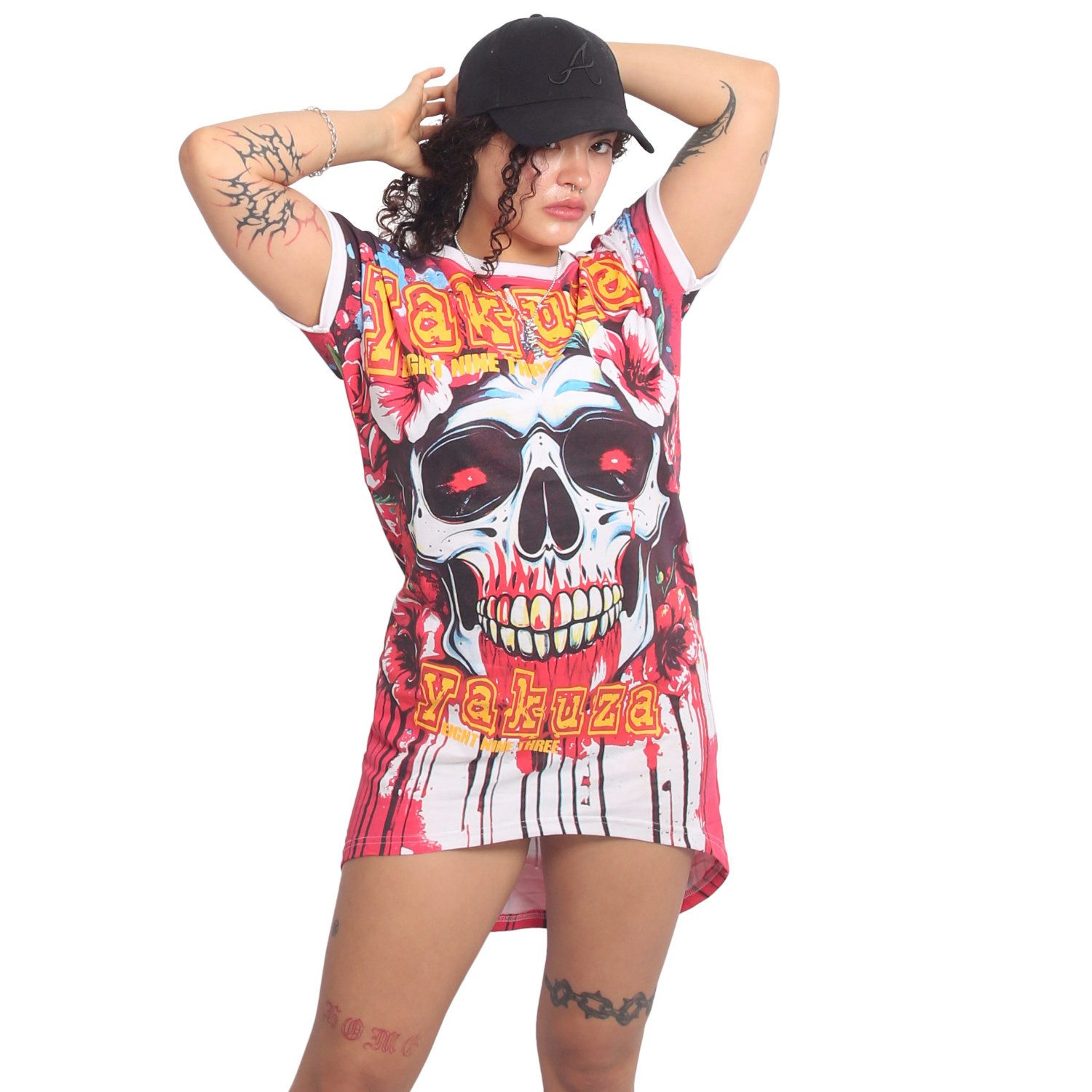 YAKUZA Shirtkleid Death Bloom günstig online kaufen