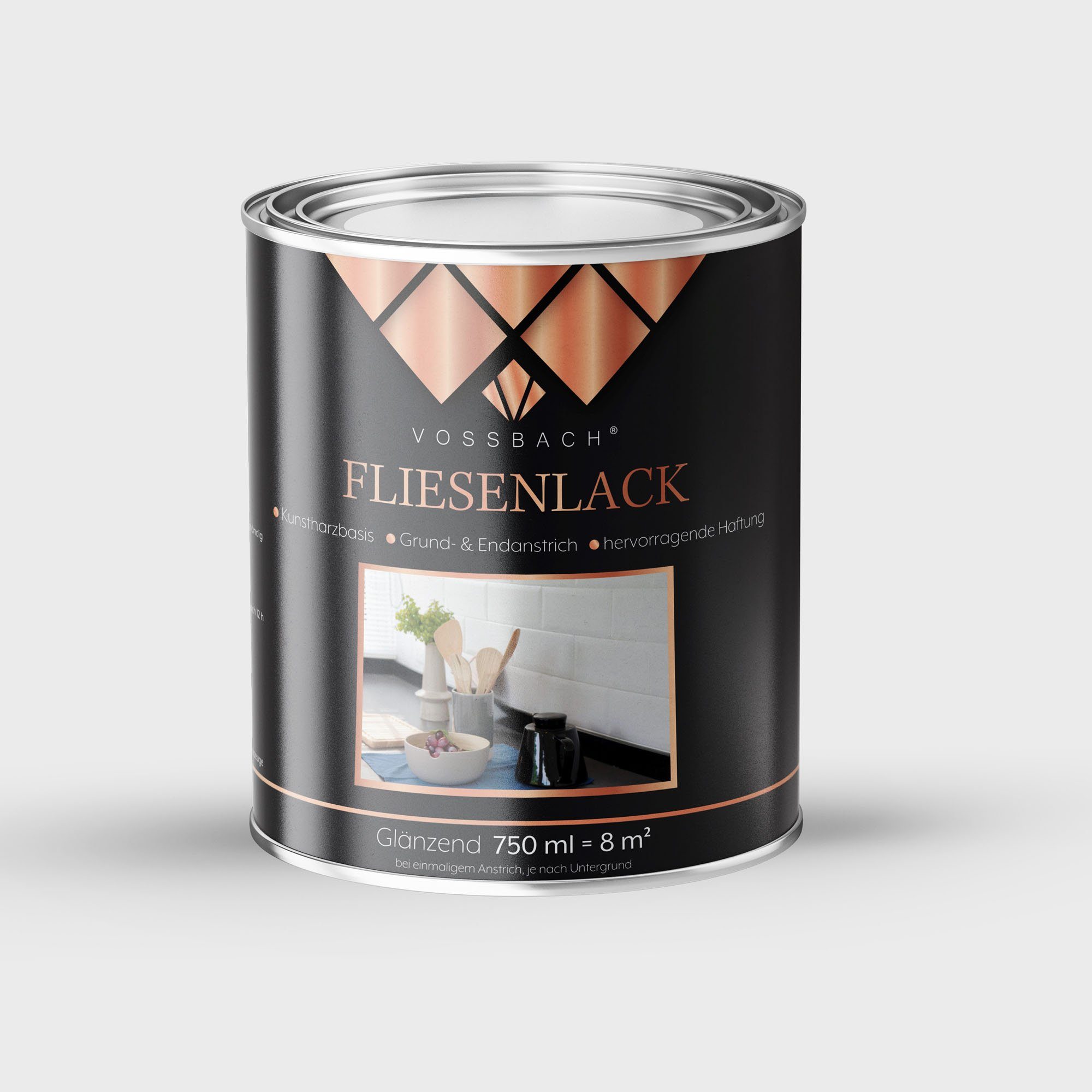 VOSSBACH Fliesenlack Premium Fliesenfarbe Decke Wand günstig online kaufen
