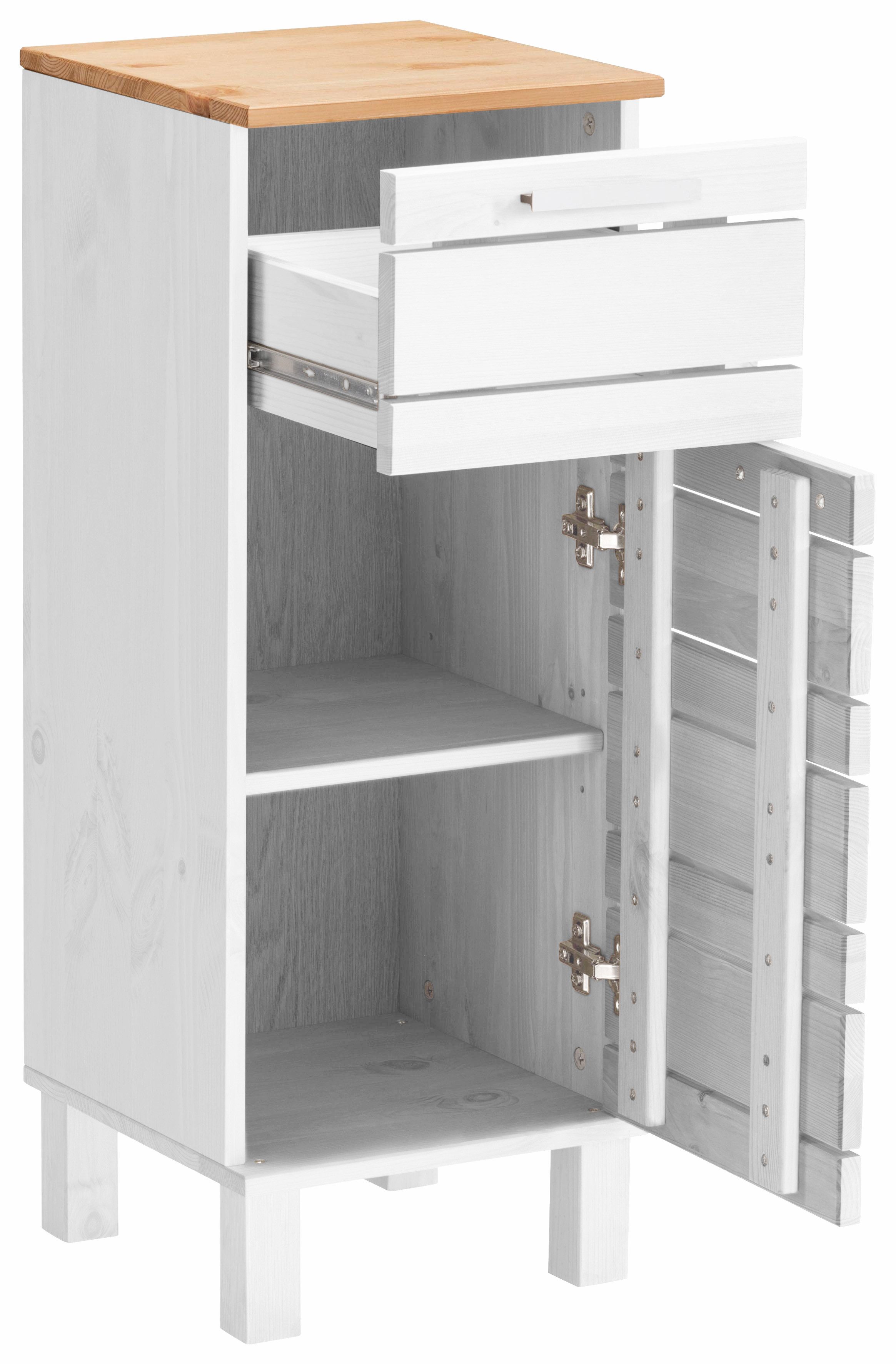 Home affaire Unterschrank JOSIE Breite 30,5 cm, aus Massivholz, verstellbarer Einlegeboden – Bild 5 von 5