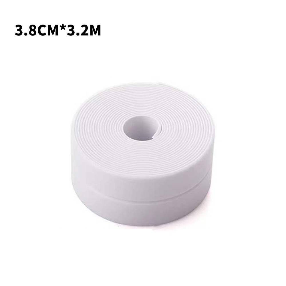 Blusmart Dichtungsband Dichtungsband für Küche und Bad, (Selbstklebend Abdichtungsband Wasserdicht, 0,38m*3,2m), Für Küche und Bad zum Abdichten von Wannen, Раковины