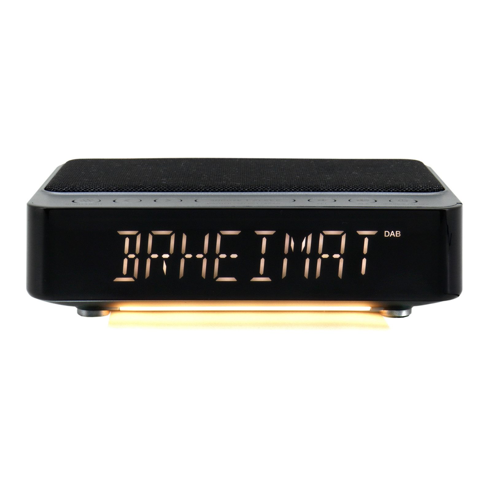 Soundmaster UR250AN DAB+ Radiowecker kabellose Ladestation dimmbar Nachtlicht Uhrenradio (DAB+, UKW-RDS, Kabellose Ladefunktion, Radiowecker, dimmbarer Display)
