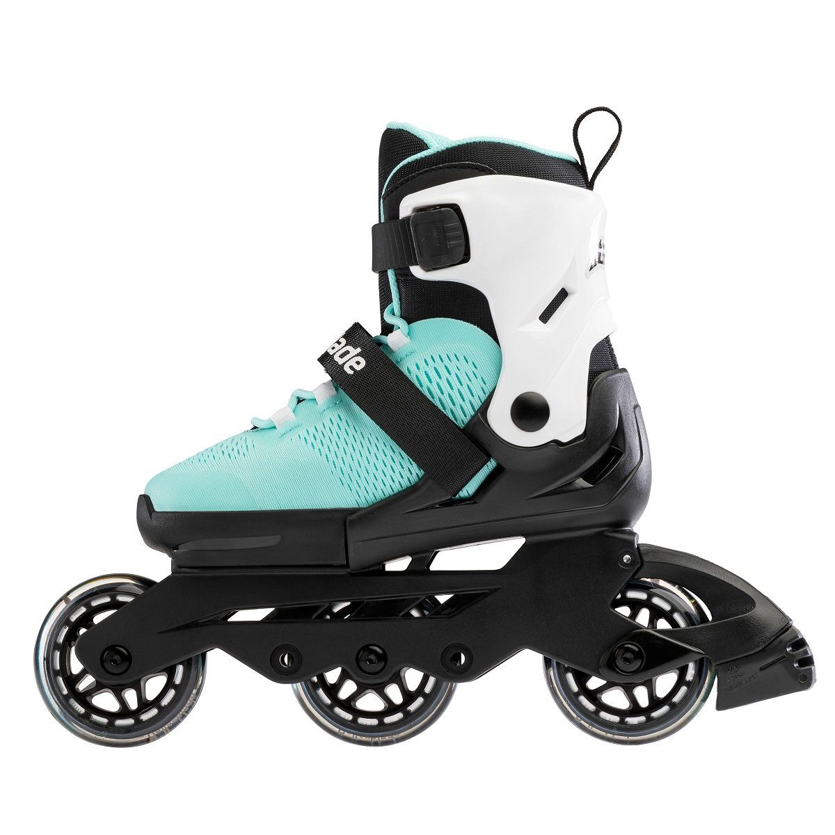 ROLLERBLADE Inlineskates Microblade 3WD (Rollen: 80mm/82A, Kugellager: SG3) aquablau/weiss