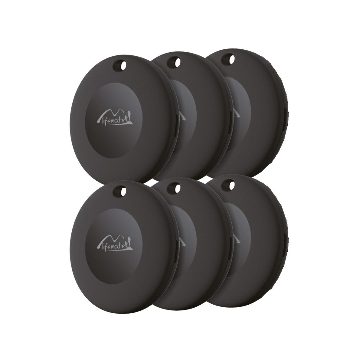 Lifemate Life Tag Bluetooth-Tracker (für Android, 6er-Pack)