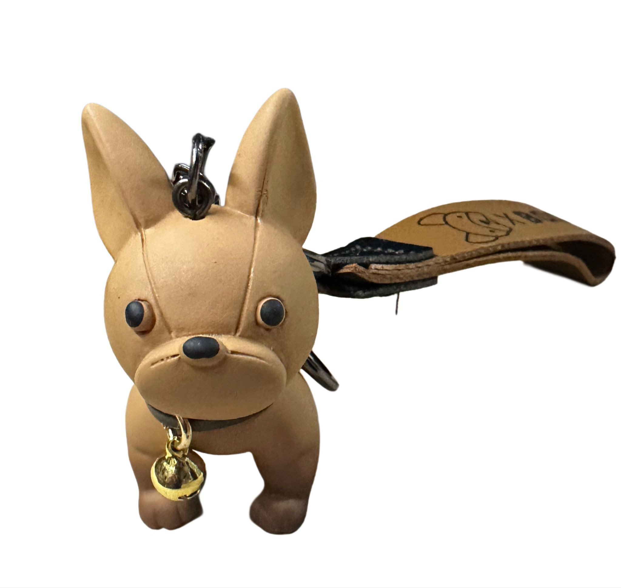 soma Schlüsselanhänger Schlüsselanhänger 6cm Anhänger Geschenk Französische Bulldogge Lala, Schlüsselanhänger Haustierschlüsselanhänger Geschenk Hund Frau Herren