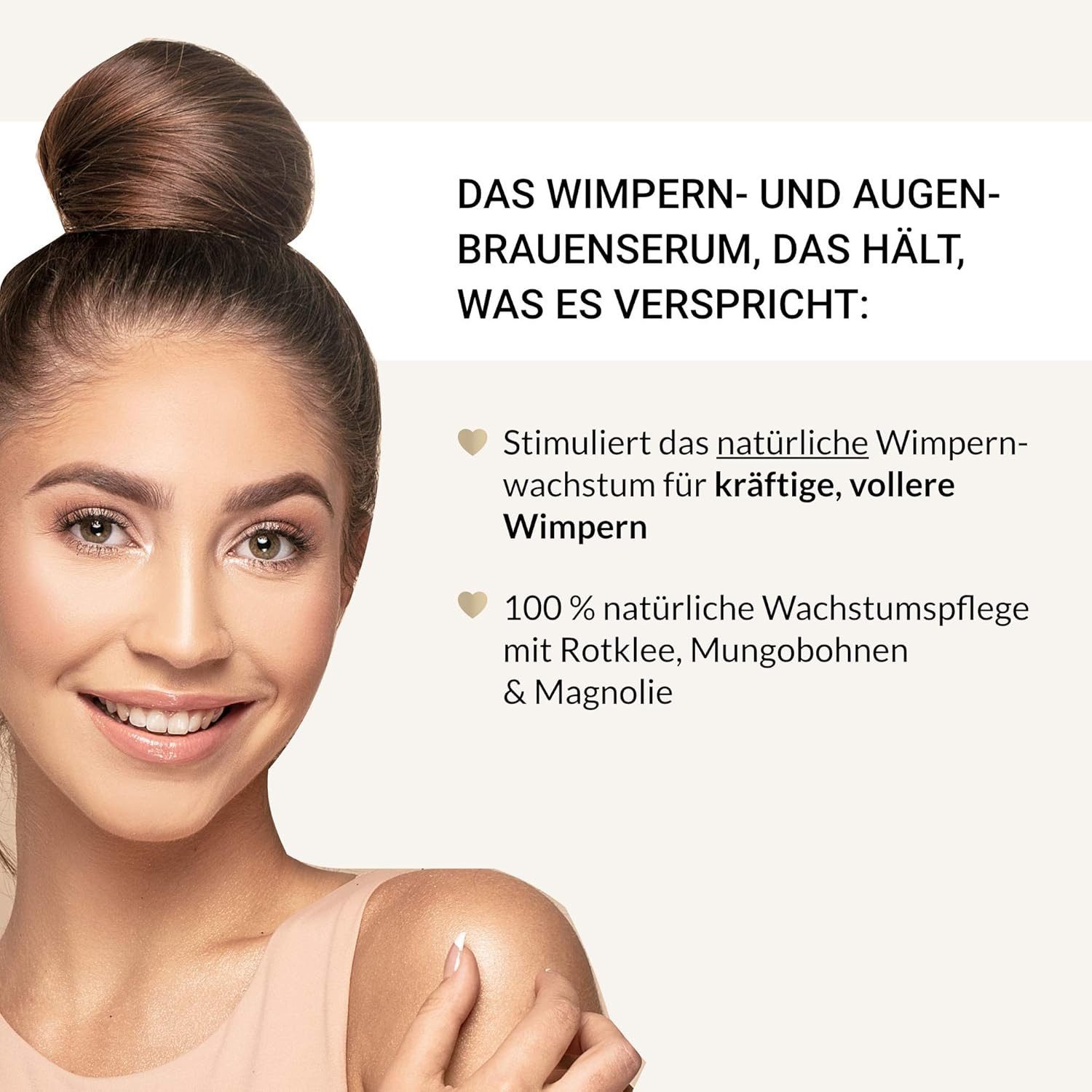 Cosphera Wimpernserum Neverending Lashes - Hormonfreies Wimpernserum, alkoholfrei, volumenverstärkend
