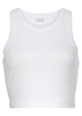 LASCANA Crop-Top (2er-Pack) aus weicher Rippware