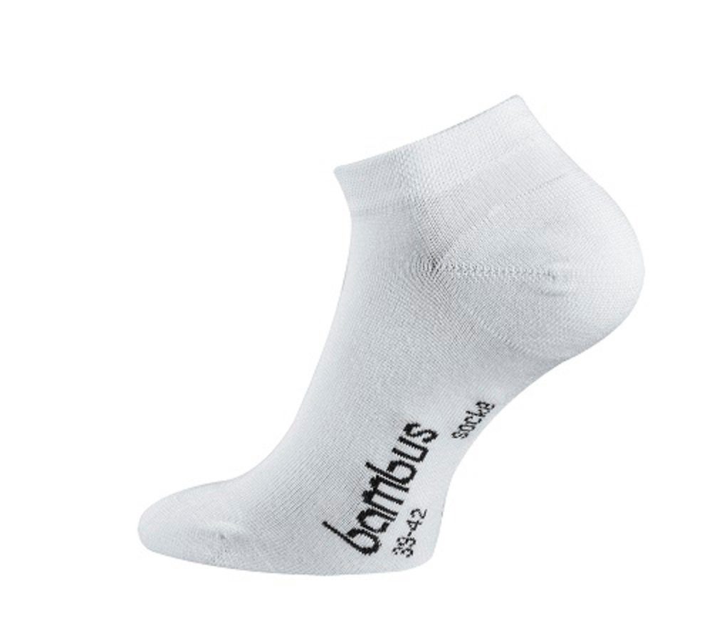 ANTI-LOCH-GARANTIE, Socken Paar kurze FussFreunde 6 Weiß Bambus Sneakersocken mit Sneakersocken